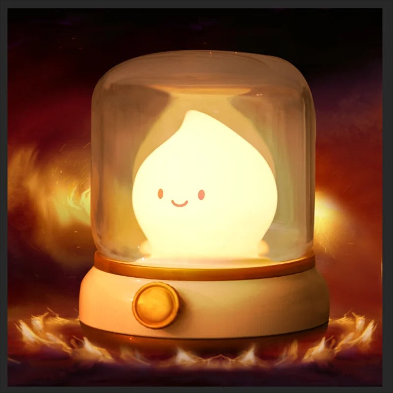 Warm Flame Night Light