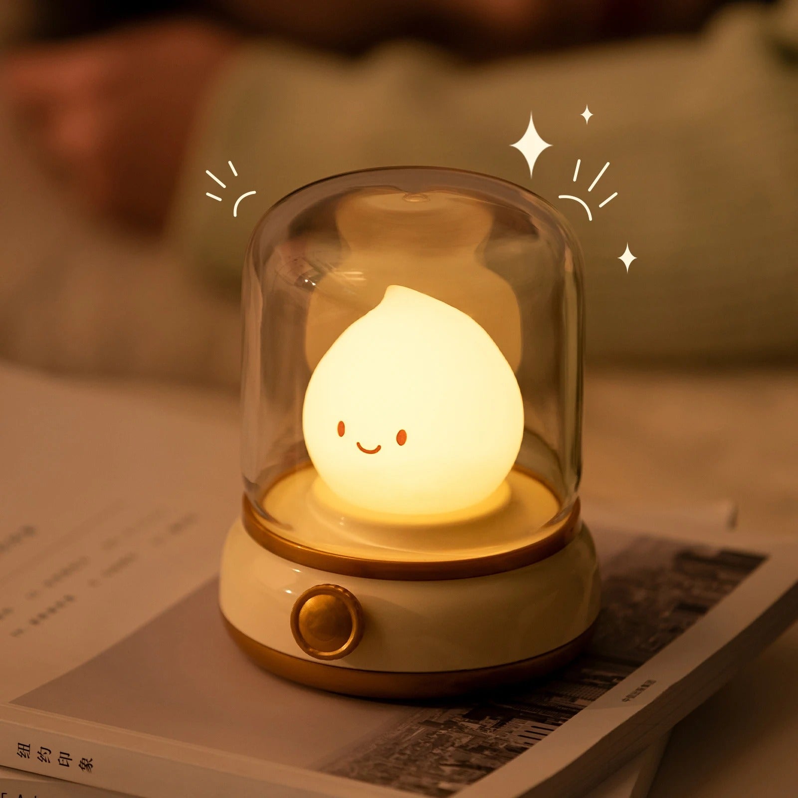 Warm Flame Night Light